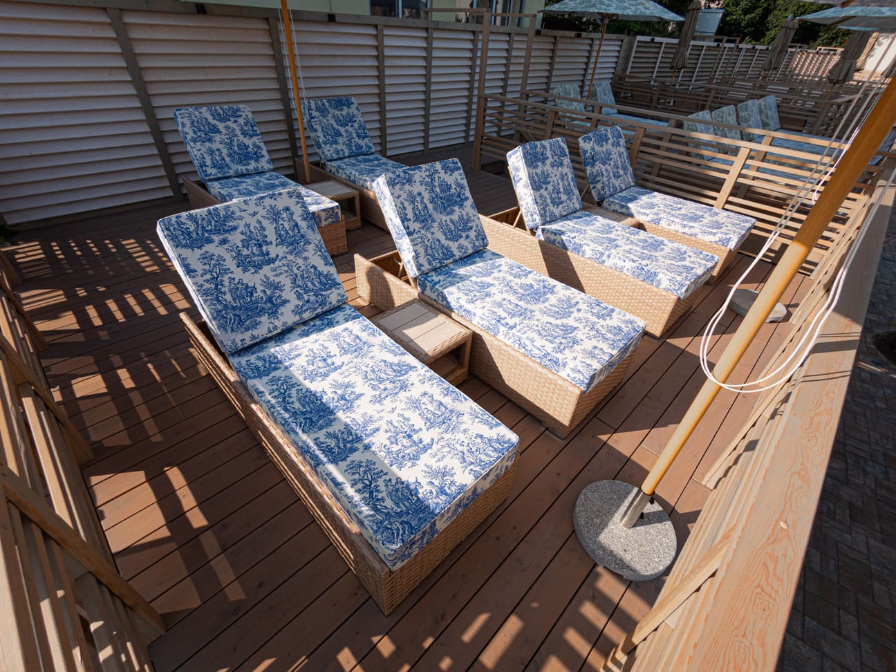 Терраса бунгало